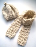 [Beanie Hat and Scarf - click to enlarge]